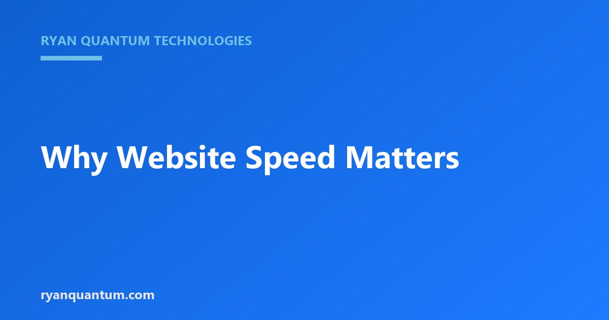Why Website Speed Matters: Core Web Vitals for Small Business Owners